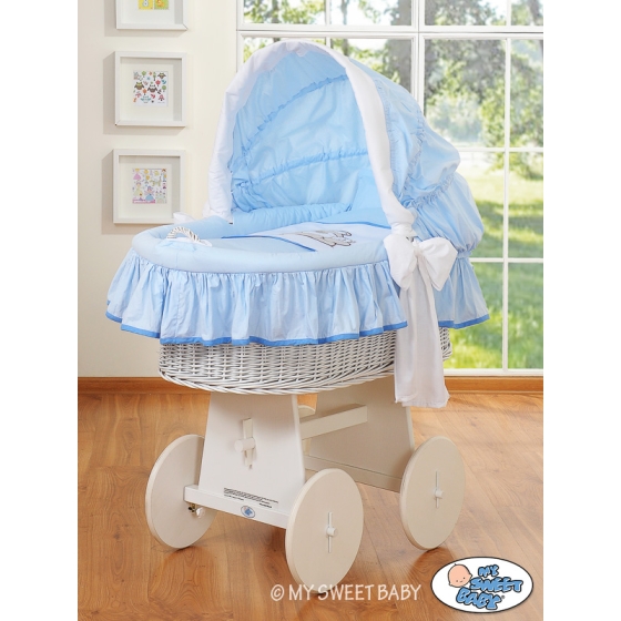 Bedding set 2-pcs for Moses Basket/Wicker crib no 58962-801 or 78962-801