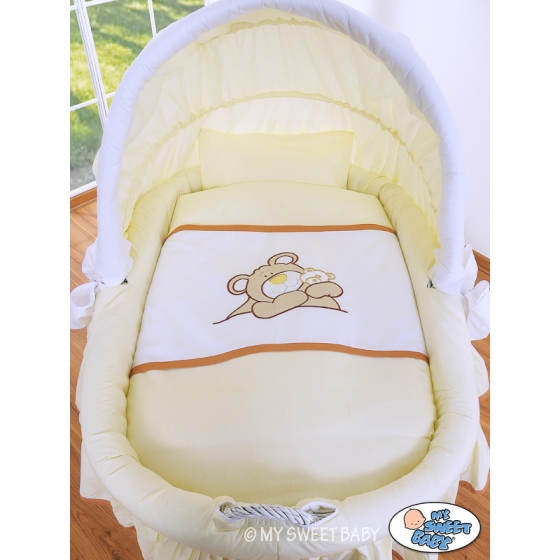 Bedding set 2-pcs for Moses Basket/Wicker crib no 58962-804 or 78962-804