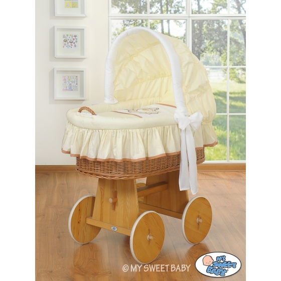 Bedding set 2-pcs for Moses Basket/Wicker crib no 58962-804 or 78962-804