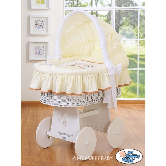 Bedding set 2-pcs for Moses Basket/Wicker crib no 58962-804 or 78962-804