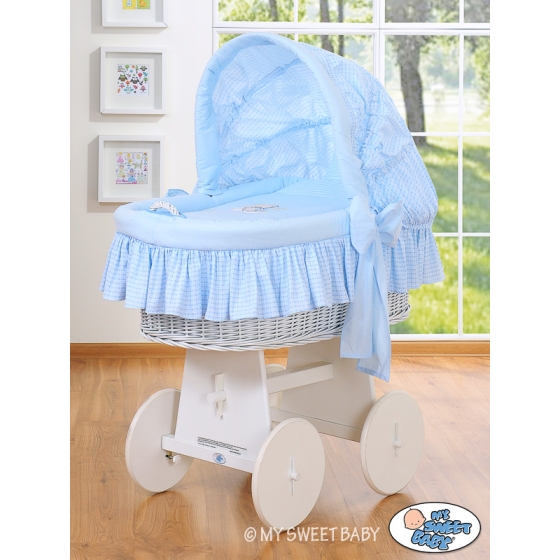 Bedding set 2-pcs for Moses Basket/Wicker crib no 58962-807 or 78962-807