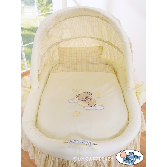 Bedding set 2-pcs for Moses Basket/Wicker crib no 58962-810 or 78962-810