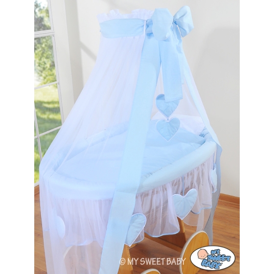 Bedding set 2-pcs for Moses Basket/Wicker crib no. 72107-134 or 2107-134