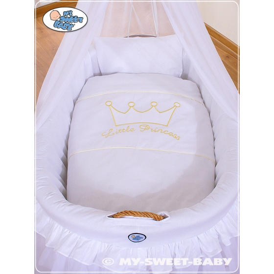 Bedding set 2-pcs for Moses Basket/Wicker crib no. 92001-300