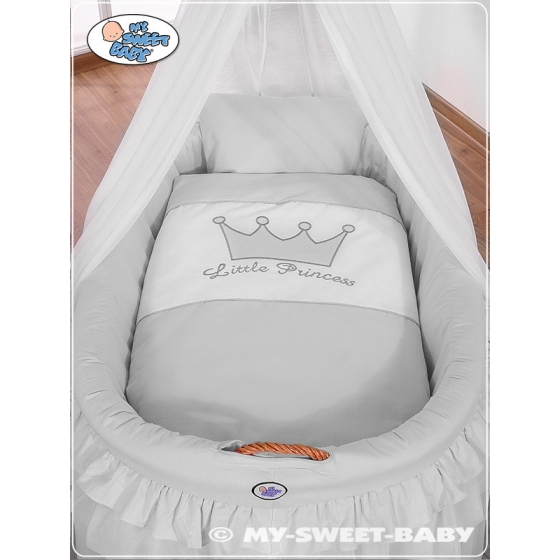 Bedding set 2-pcs for Moses Basket/Wicker crib no. 92001-309