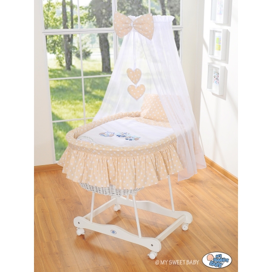 Bedding set 2-pcs for Moses Basket/Wicker crib no 99690-427 or 79690-427