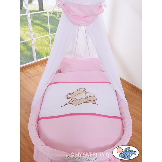Bedding set 2-pcs for Moses Basket/Wicker crib no 99690e-800 or 79690e-800
