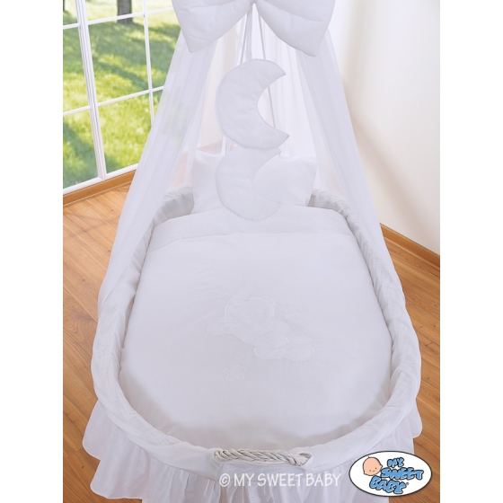 Bedding set 2-pcs for Moses Basket/Wicker crib no 99690e-812 or 79690e-812
