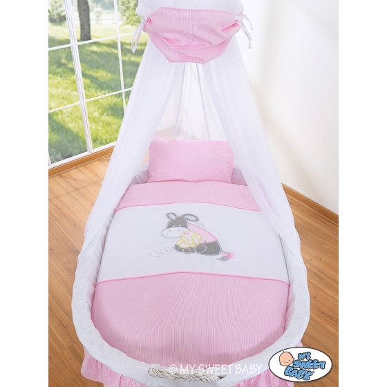 Bedding set 2-pcs for Moses Basket/Wicker crib no 99690e-814 or 79690e-814