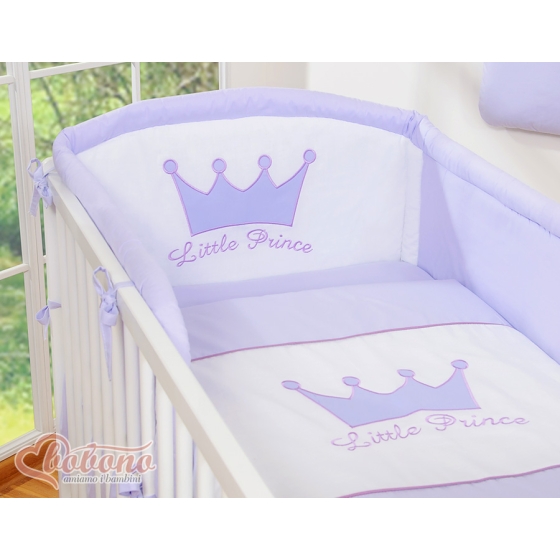 Bedding set 3pcs- Little Prince/Princess lilac