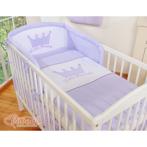 Bedding set 3pcs- Little Prince/Princess lilac