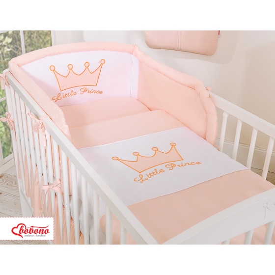 Bedding set 3pcs- Little Prince/Princess pink