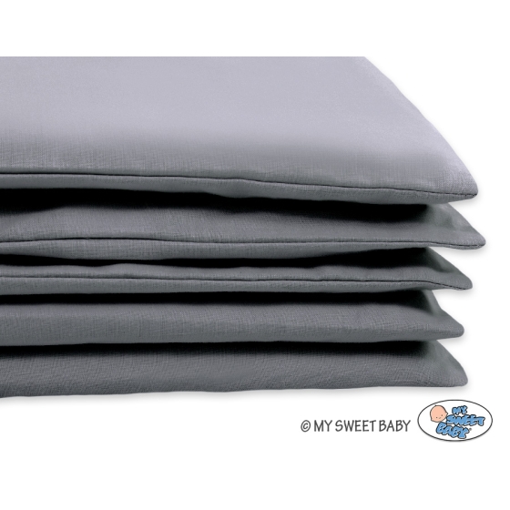 Bedding set for Baby Bed 2-pcs- anthracite