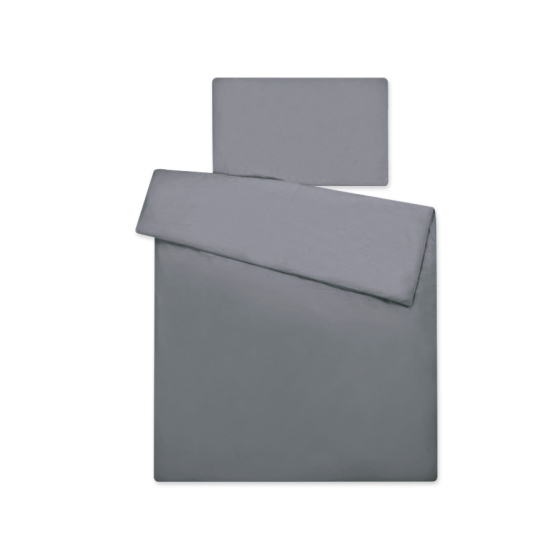 Bedding set for Baby Bed 2-pcs- anthracite