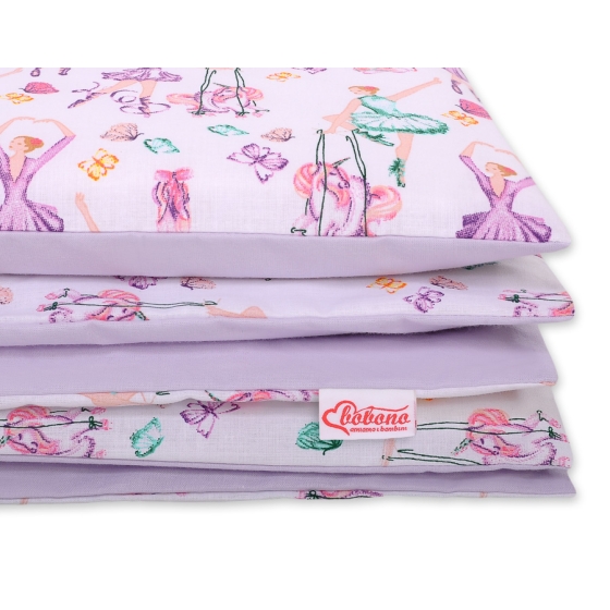 Bedding set for Baby Bed 2-pcs- ballerinas lilac