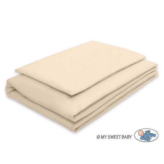 Bedding set for Baby Bed 2-pcs- beige