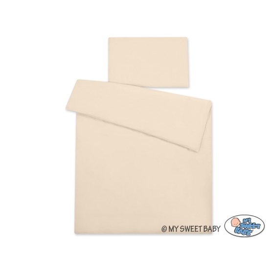 Bedding set for Baby Bed 2-pcs- beige