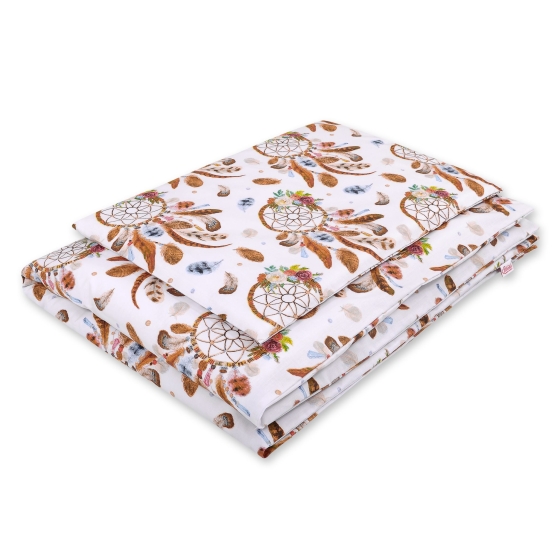 Bedding set for Baby Bed 2-pcs- dream catchers white