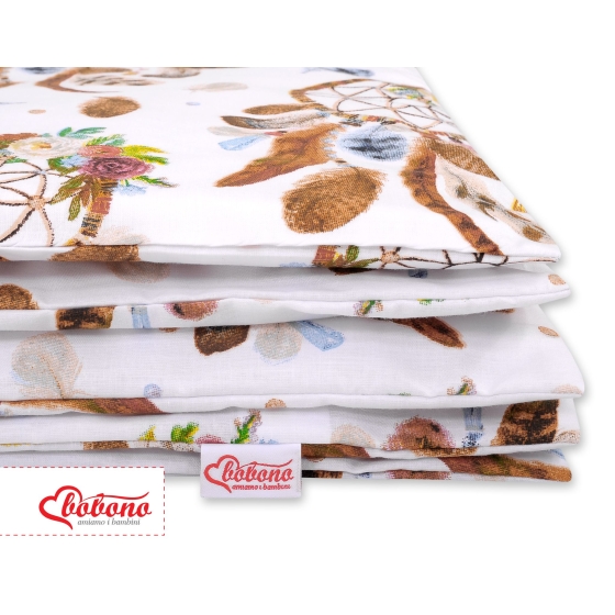 Bedding set for Baby Bed 2-pcs- dream catchers white