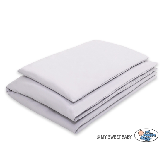 Bedding set for Baby Bed 2-pcs- gray