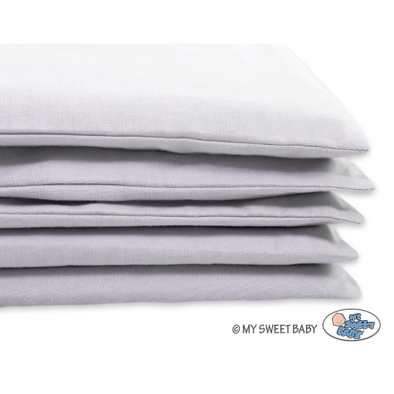 Bedding set for Baby Bed 2-pcs- gray