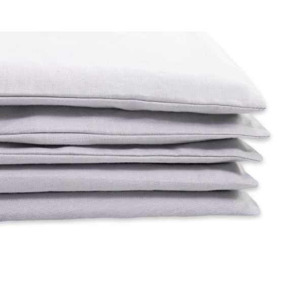 Bedding set for Baby Bed 2-pcs- Hanging Hearts Gray