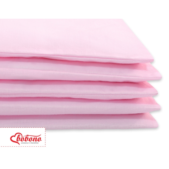 Bedding set for Baby Bed 2-pcs- Hanging Hearts pink