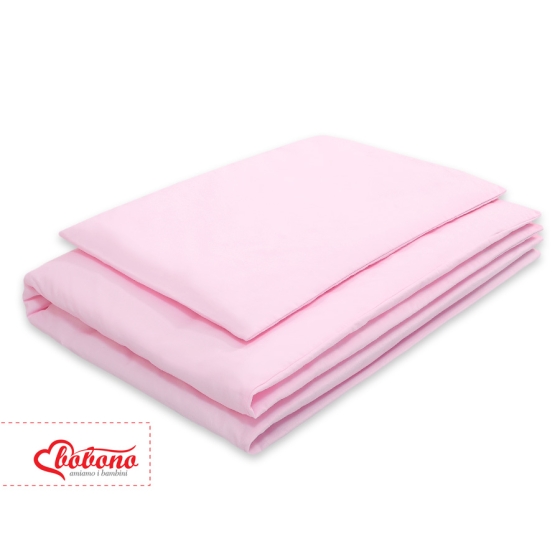 Bedding set for Baby Bed 2-pcs- Hanging Hearts pink