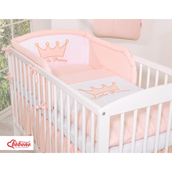 Bedding set for Baby Bed 2-pcs- Little Prince/Princess pink
