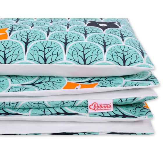 Bedding set for Baby Bed 2-pcs- mint forest