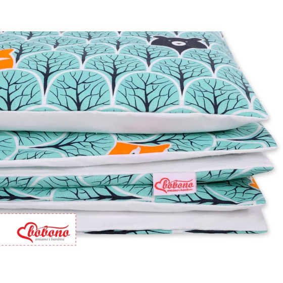 Bedding set for Baby Bed 2-pcs- mint forest