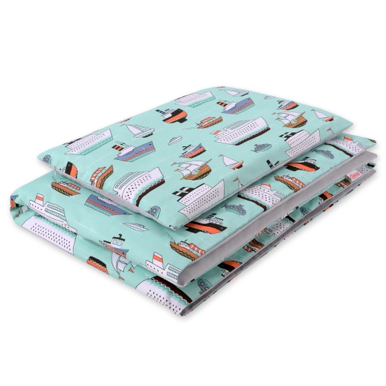 Bedding set for Baby Bed 2-pcs- mint ships