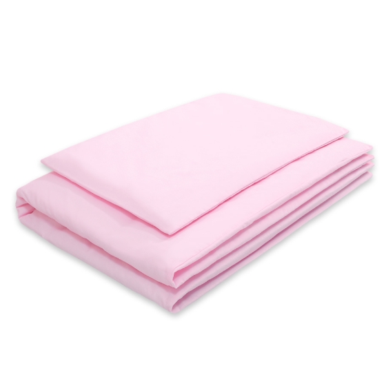 Bedding set for Baby Bed 2-pcs- pink