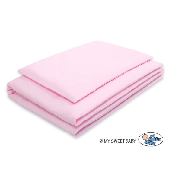Bedding set for Baby Bed 2-pcs- pink