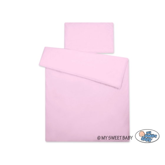 Bedding set for Baby Bed 2-pcs- pink
