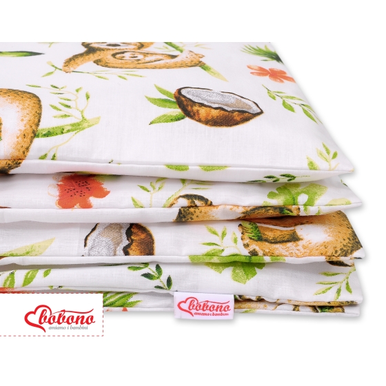 Bedding set for Baby Bed 2-pcs- sloths beige