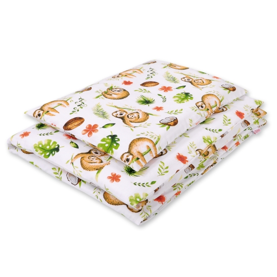 Bedding set for Baby Bed 2-pcs- sloths beige