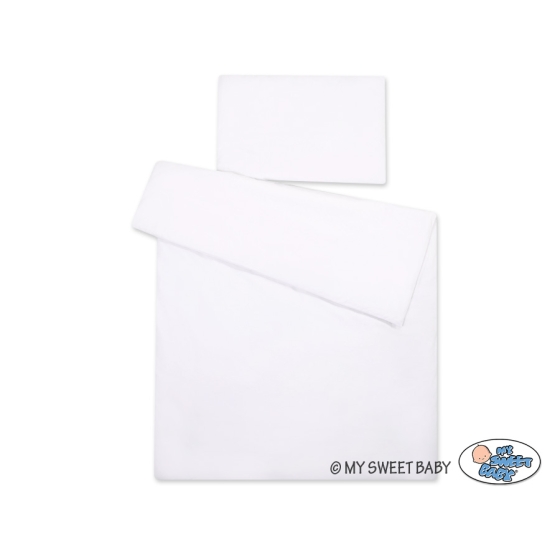 Bedding set for Baby Bed 2-pcs- white