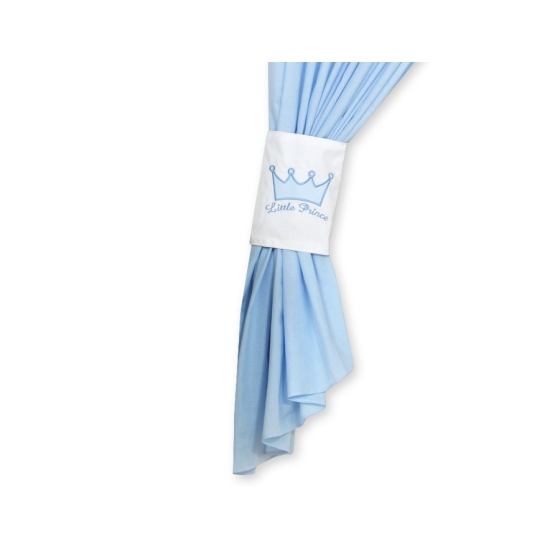 Blue Curtains for baby room- Little Prince/Princess