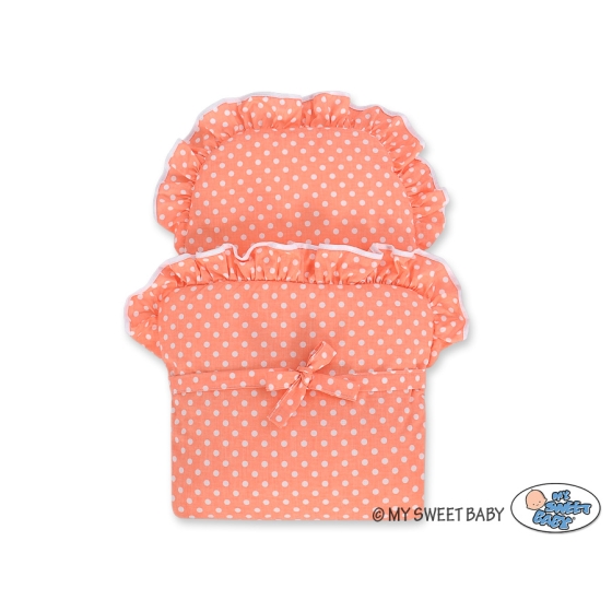 Blue Wicker Stroller Doll pram -761