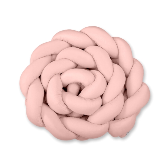 Braided bumper XXL - pastel pink