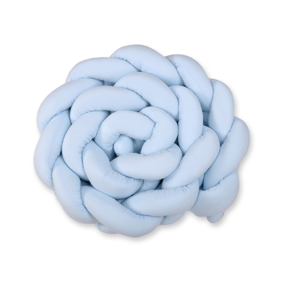 Knotted bumper 360cm XXL Pillow- blue