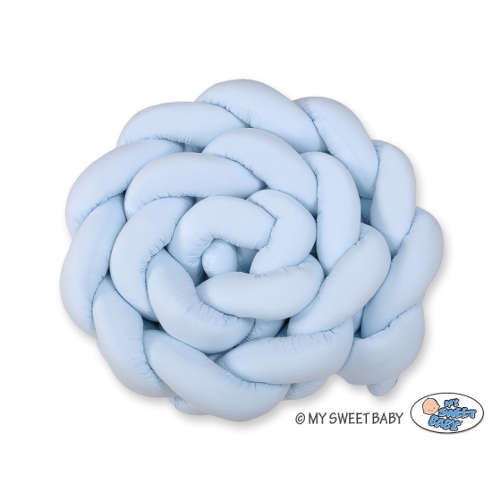 Knotted bumper 360cm XXL Pillow- blue