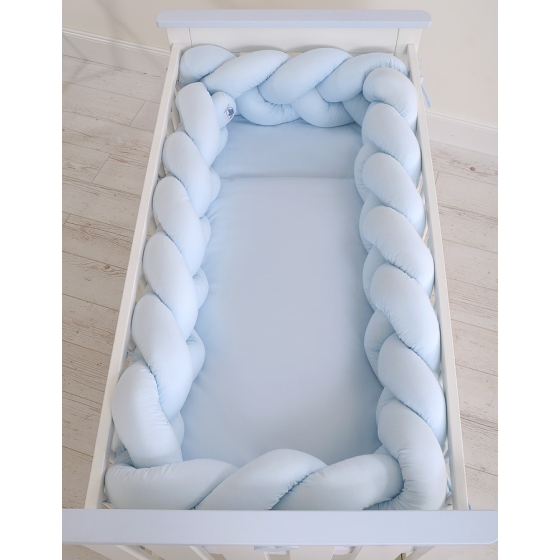 Knotted bumper 360cm XXL Pillow- blue