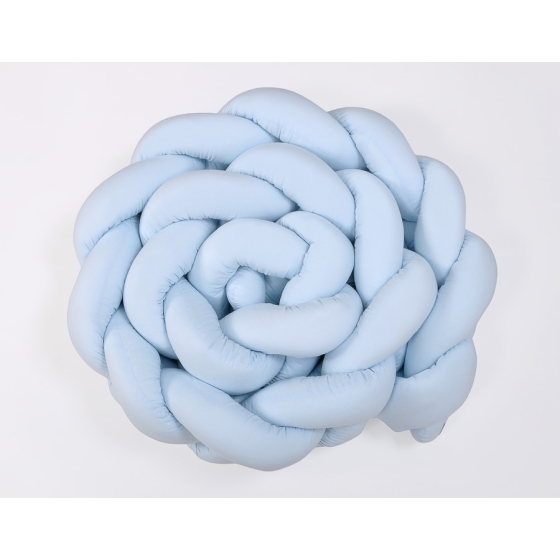 Knotted bumper 360cm XXL Pillow- blue