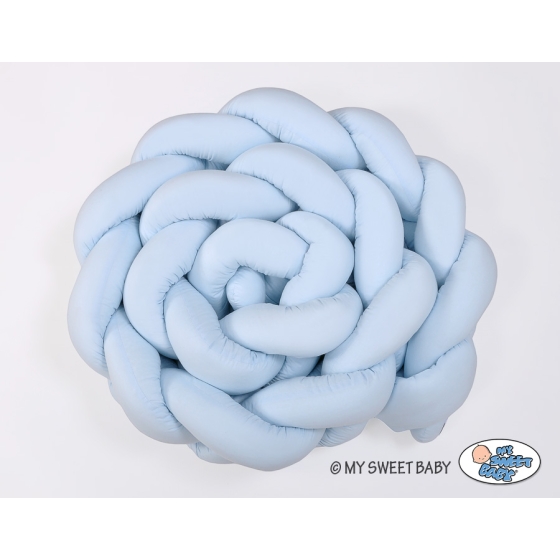 Knotted bumper 360cm XXL Pillow- blue