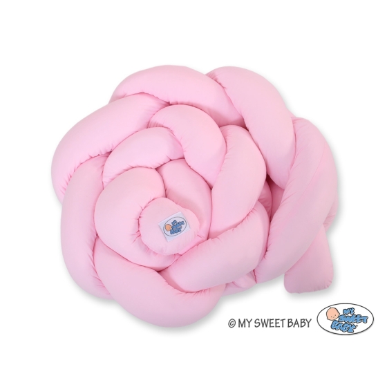 Braided Knotted bumper- pink