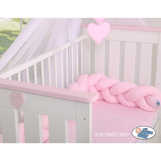Braided Knotted bumper- pink