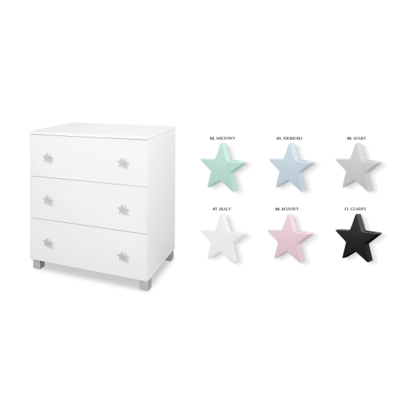 Chest of drawers Classic 6002 stars