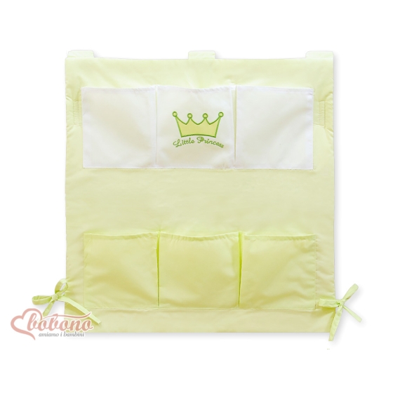 Cot tidy- Little Prince/Princess green